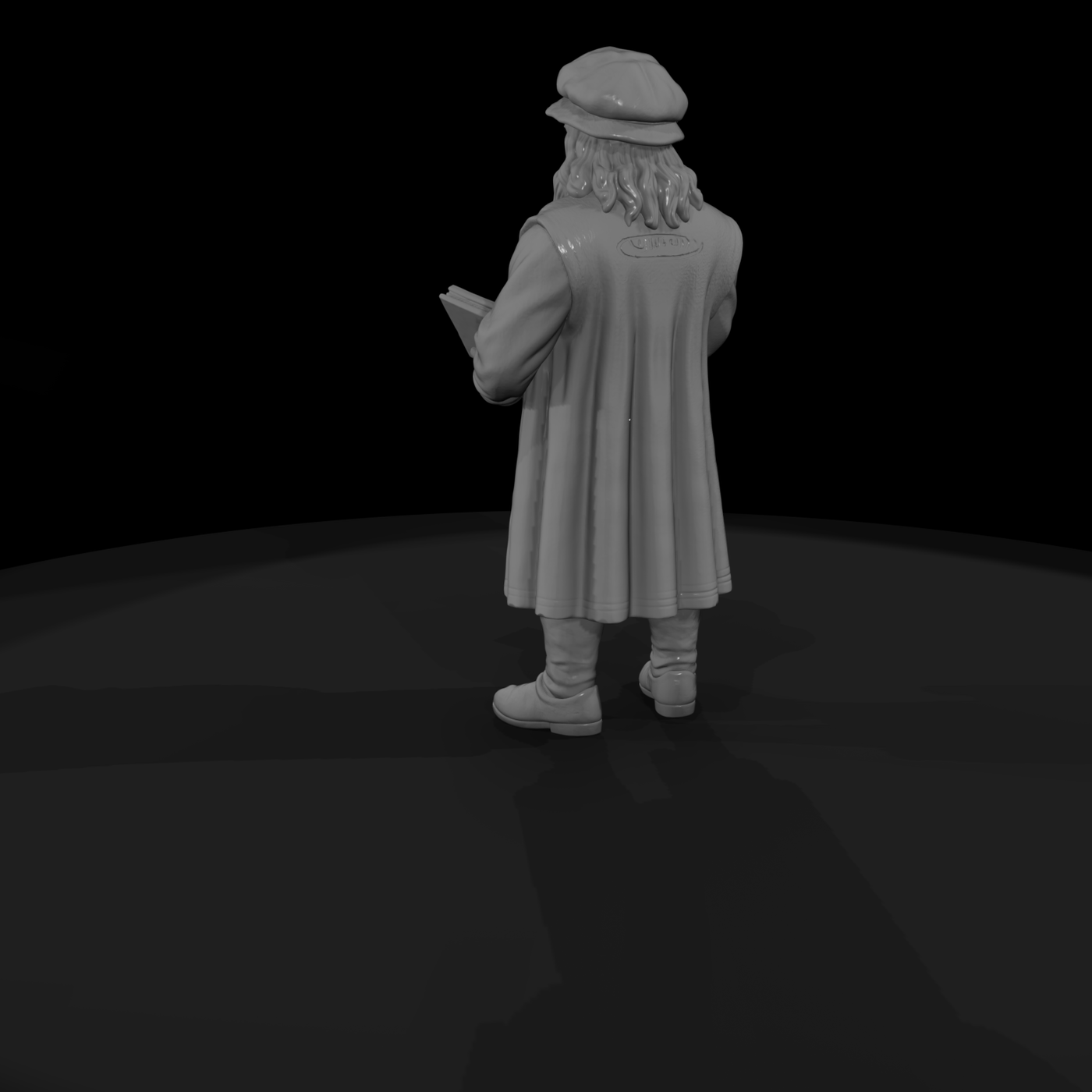 Hist 0117 Historical Leonardo Da Vinci Miniature F