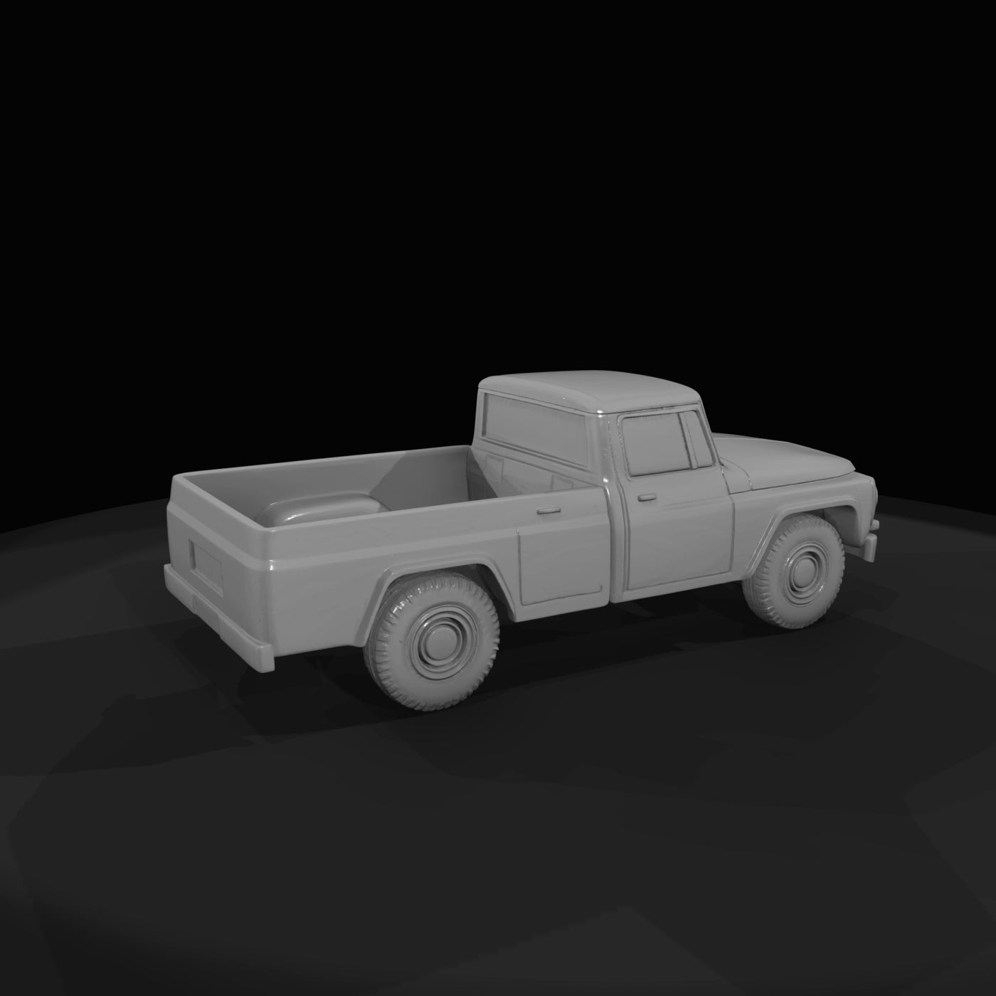 generic-mid-20th-century-american-pickup-truck-vintage-styling