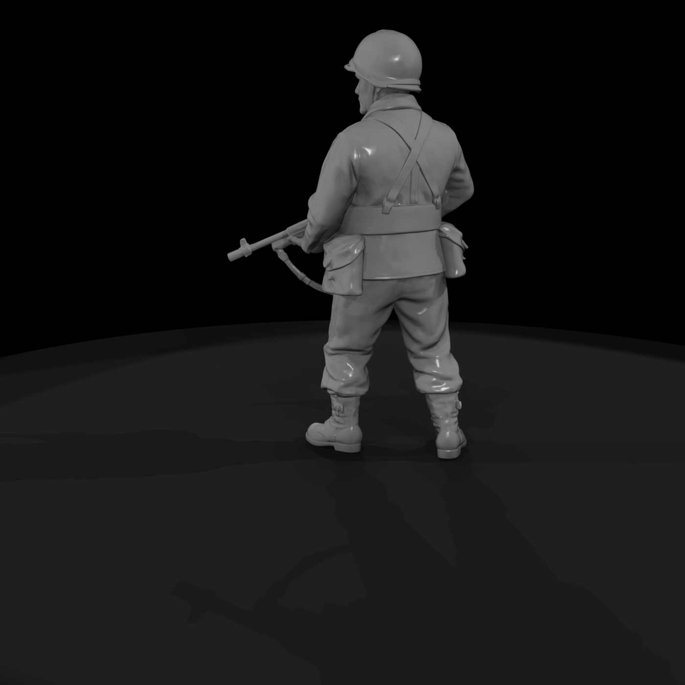 Ww2 Army 082 Wwii U S Army Automatic Rifleman Figu