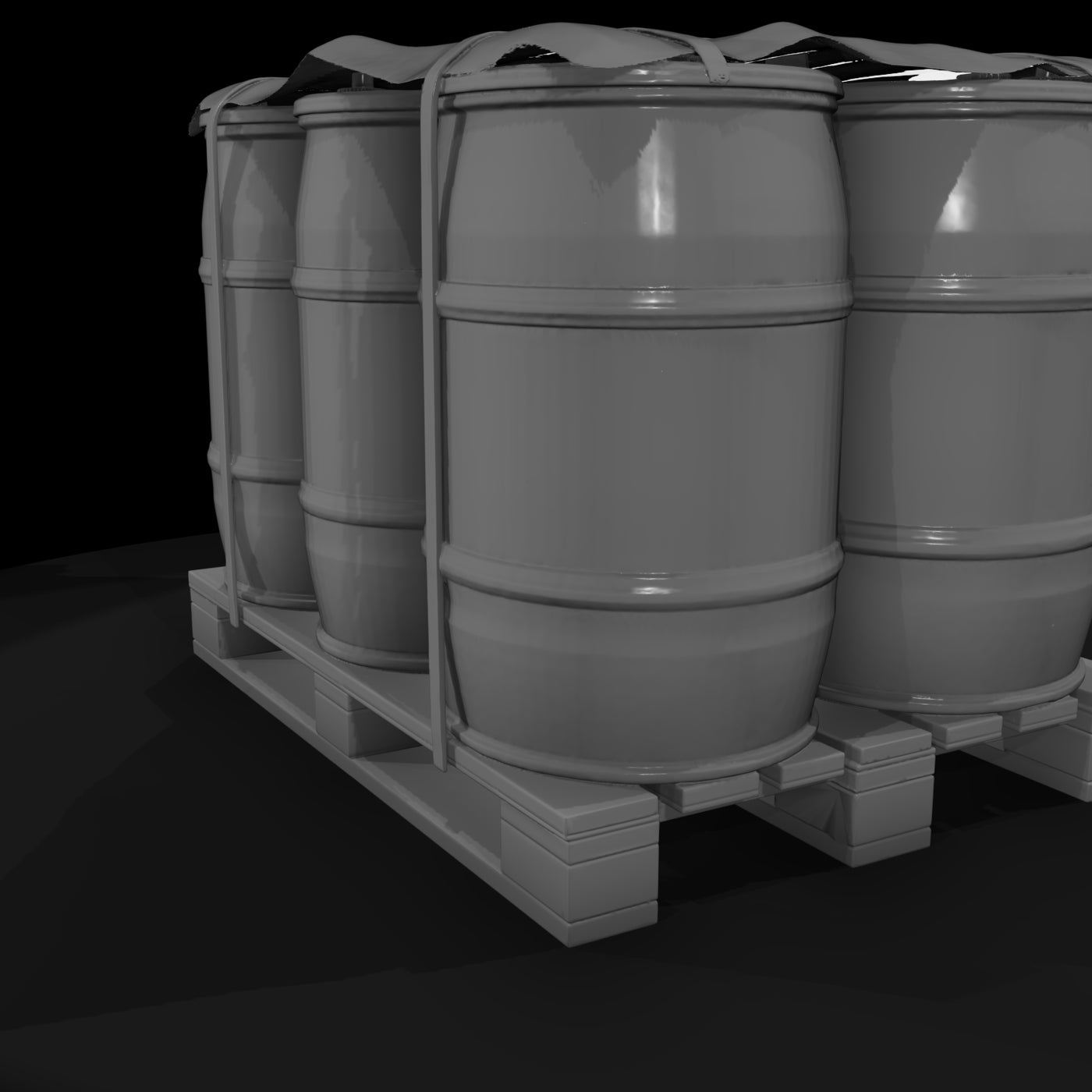 industrial-drum-pallet-cargo-3d-printable-miniature-554590