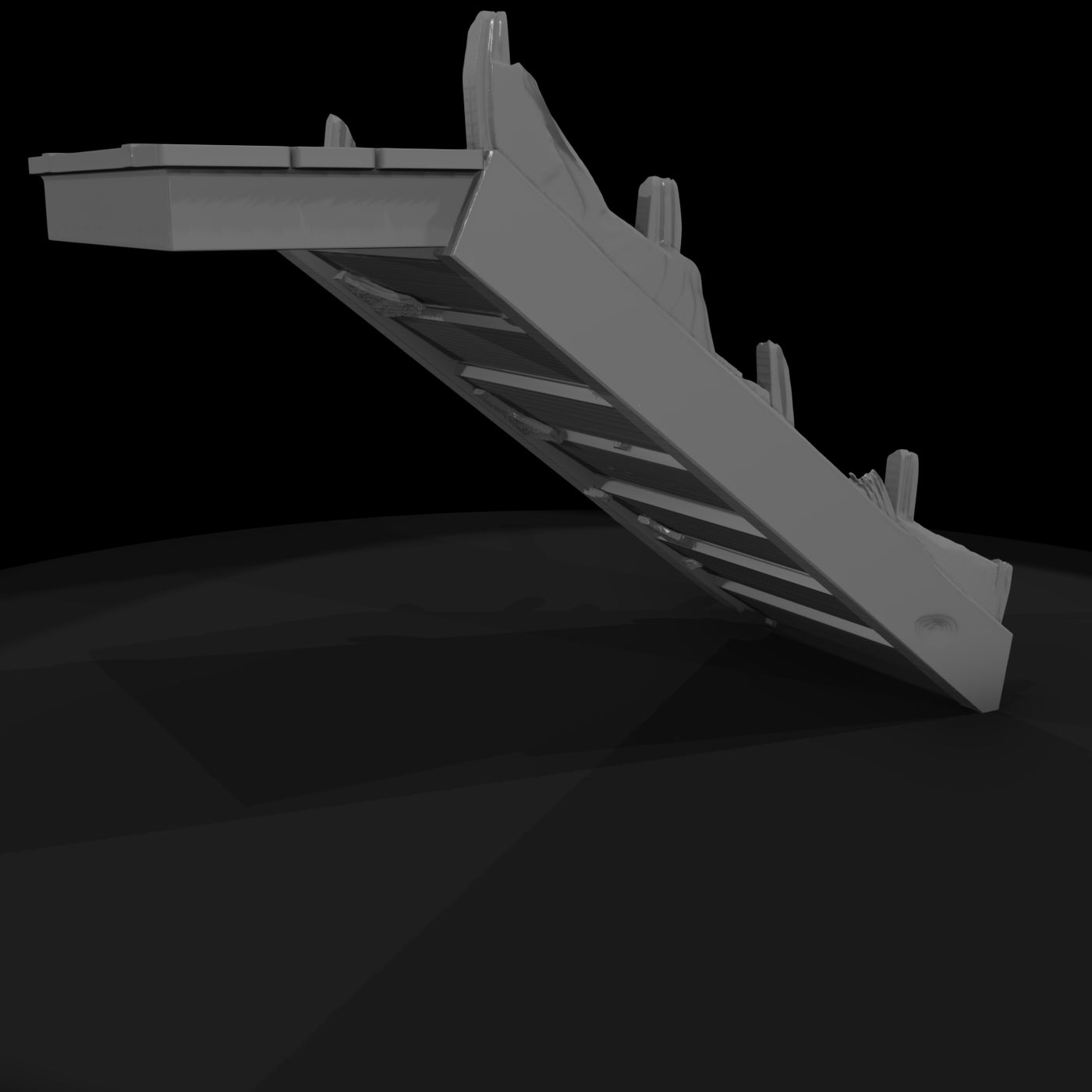 weathered-wooden-staircase-distressed-3d-printable-miniature-412963
