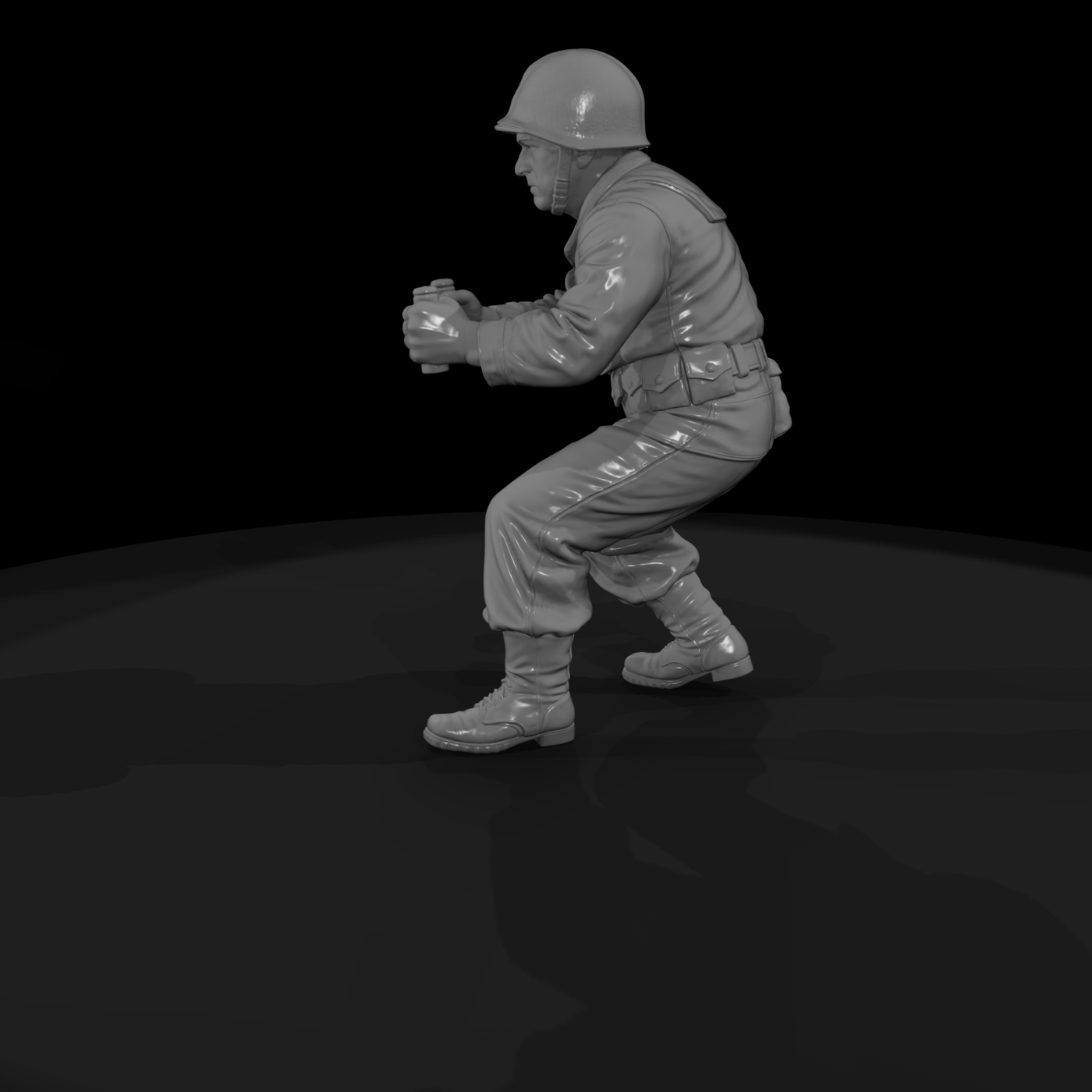 Ww2 Usmc 050 Wwii U S Marine Corps Machine Gunner