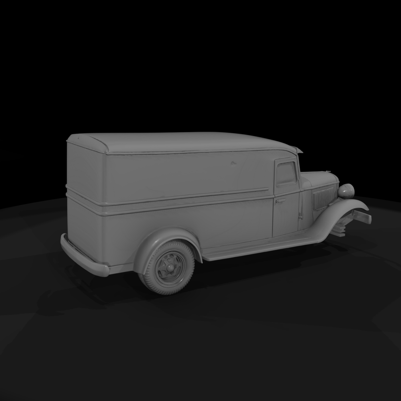 1930s Delivery Panel Truck