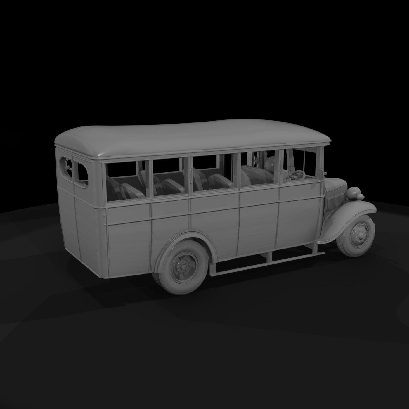 Vintage Private Bus Coach