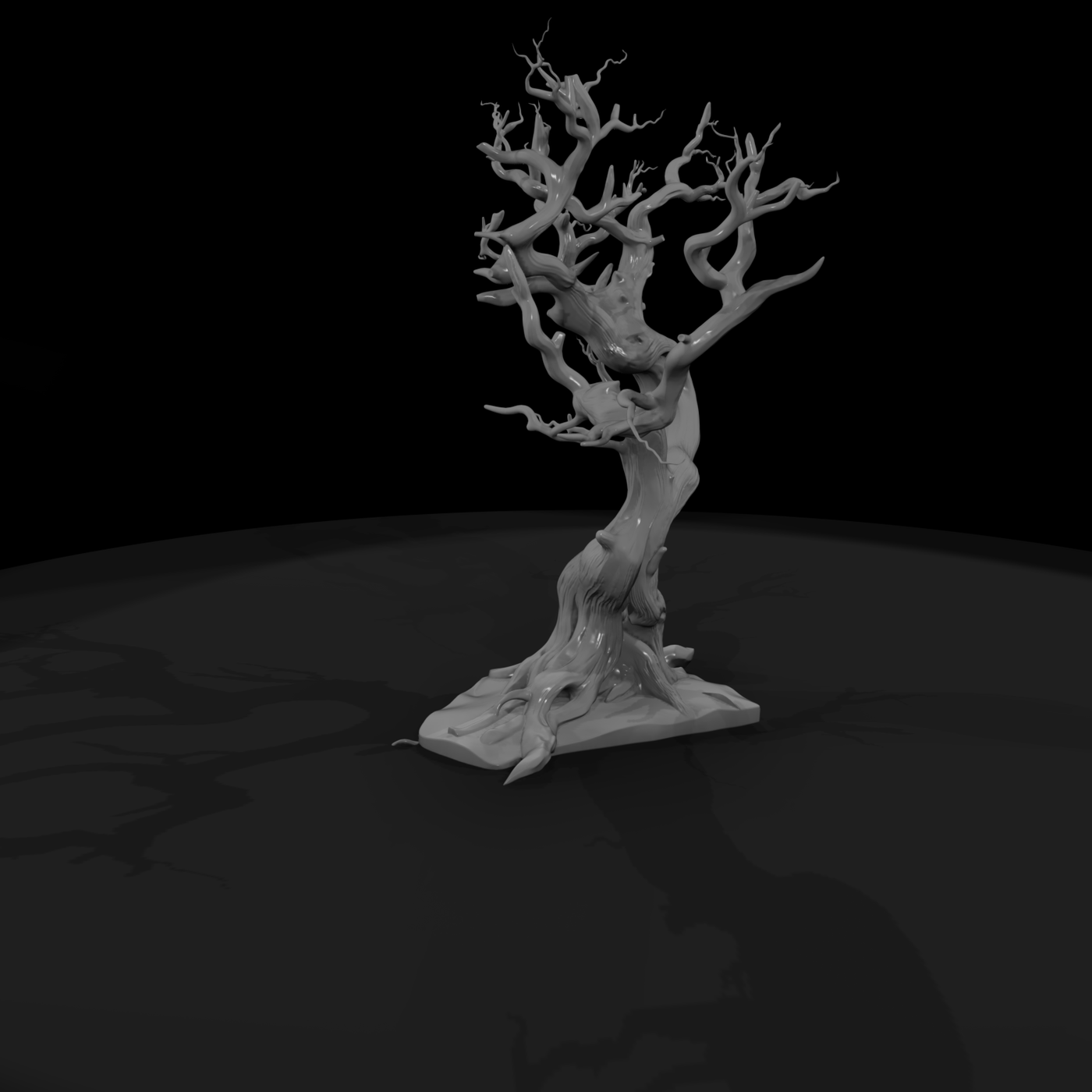 Gnarled Twisted Tree