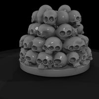 stylized-human-skull-pile-3d-model-rru6bbqw — thumbnail 5