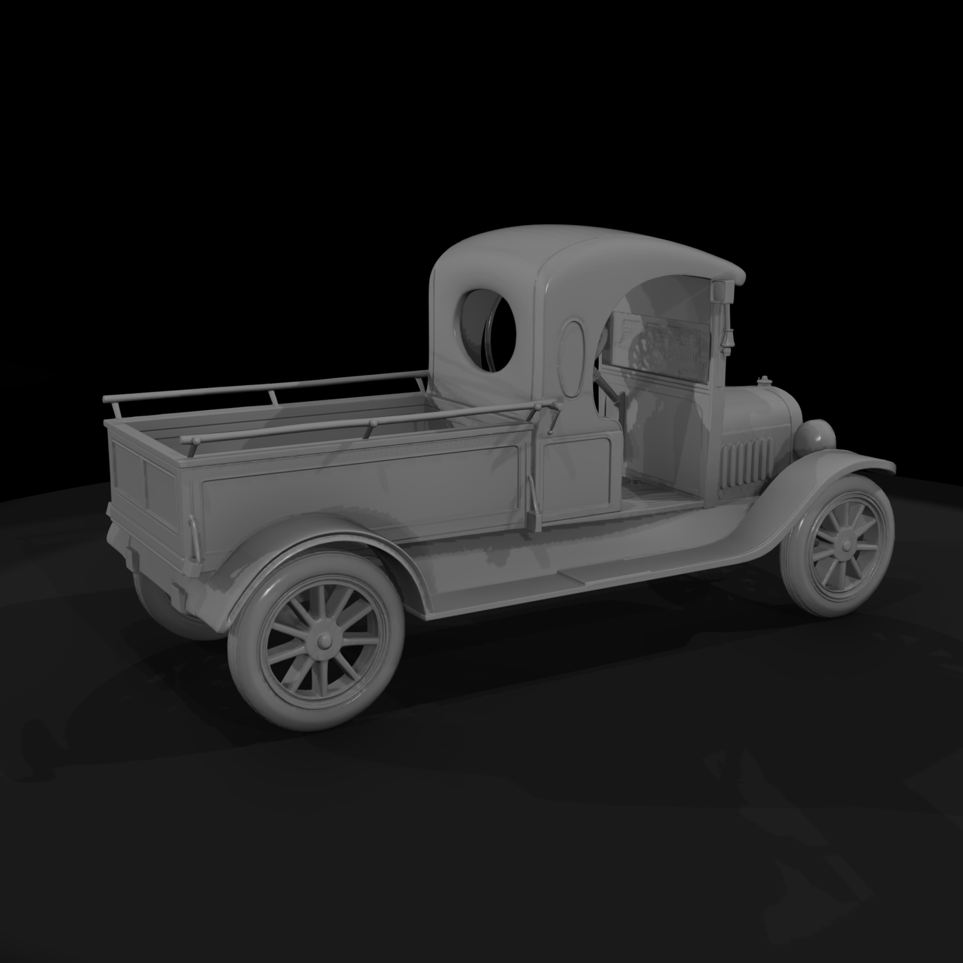 Vintage 1920s Pickup Truck