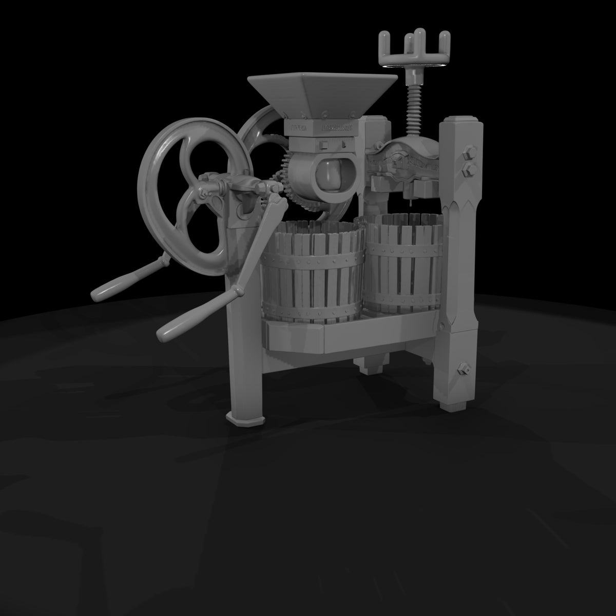 antique-hand-cider-press-3d-printable-diorama-prop-219694