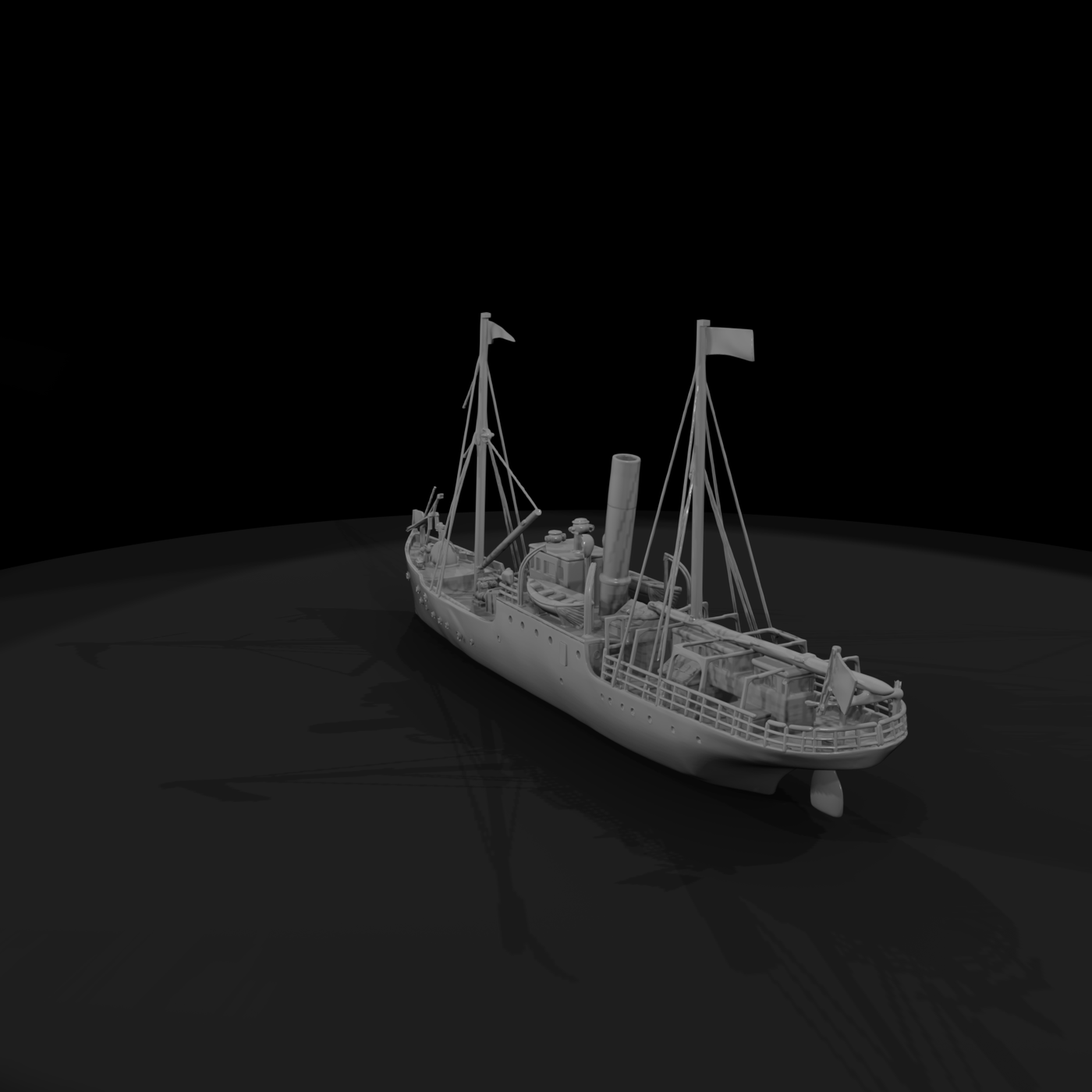 20260612 Old Steamship Model 5F3B4B1D64