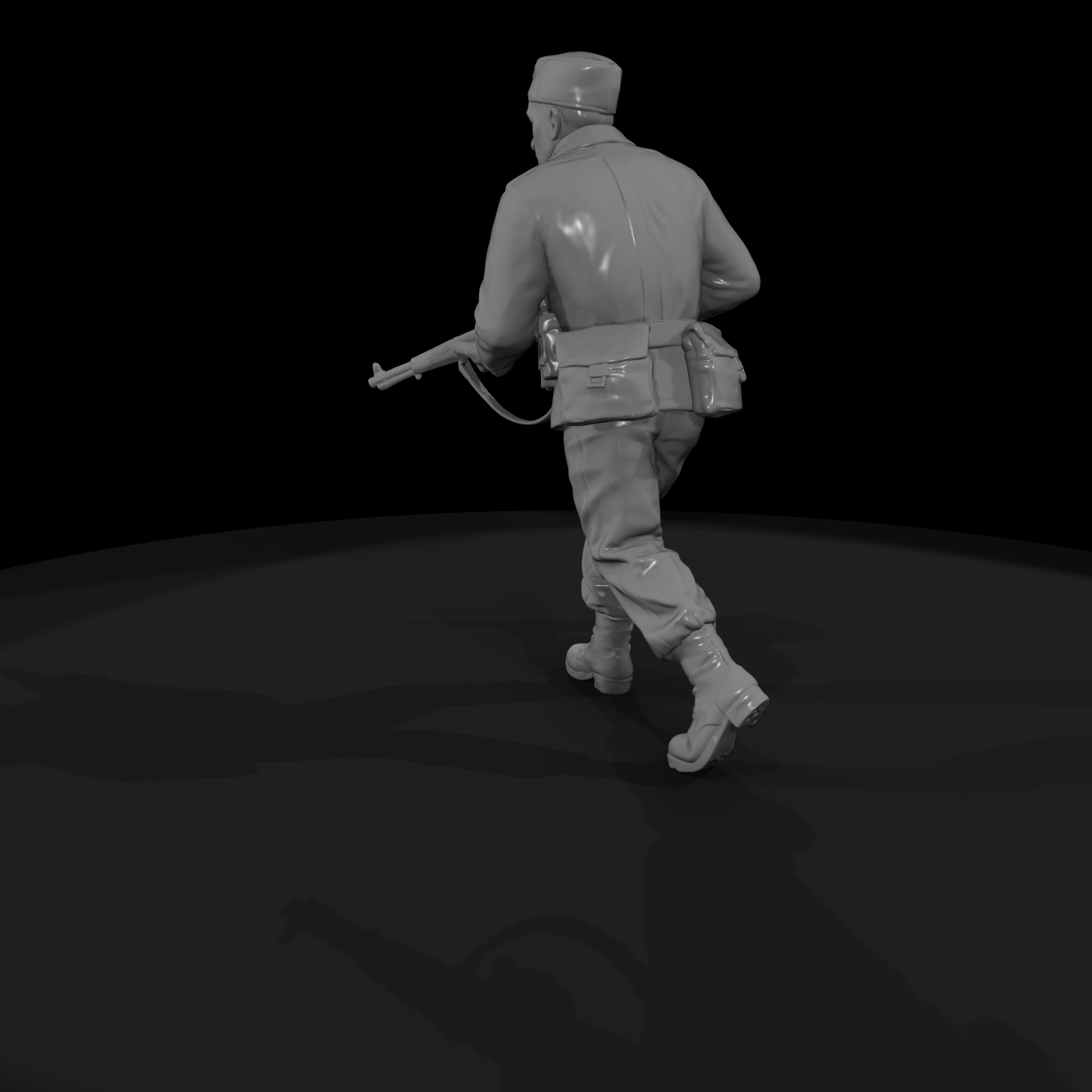 Ww2 Army 033 Wwii U S Army Rifleman Figure