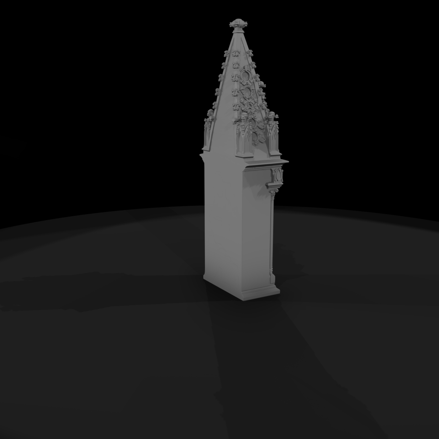 Ornate Gothic Chapel Niche — Shrine and Layouts