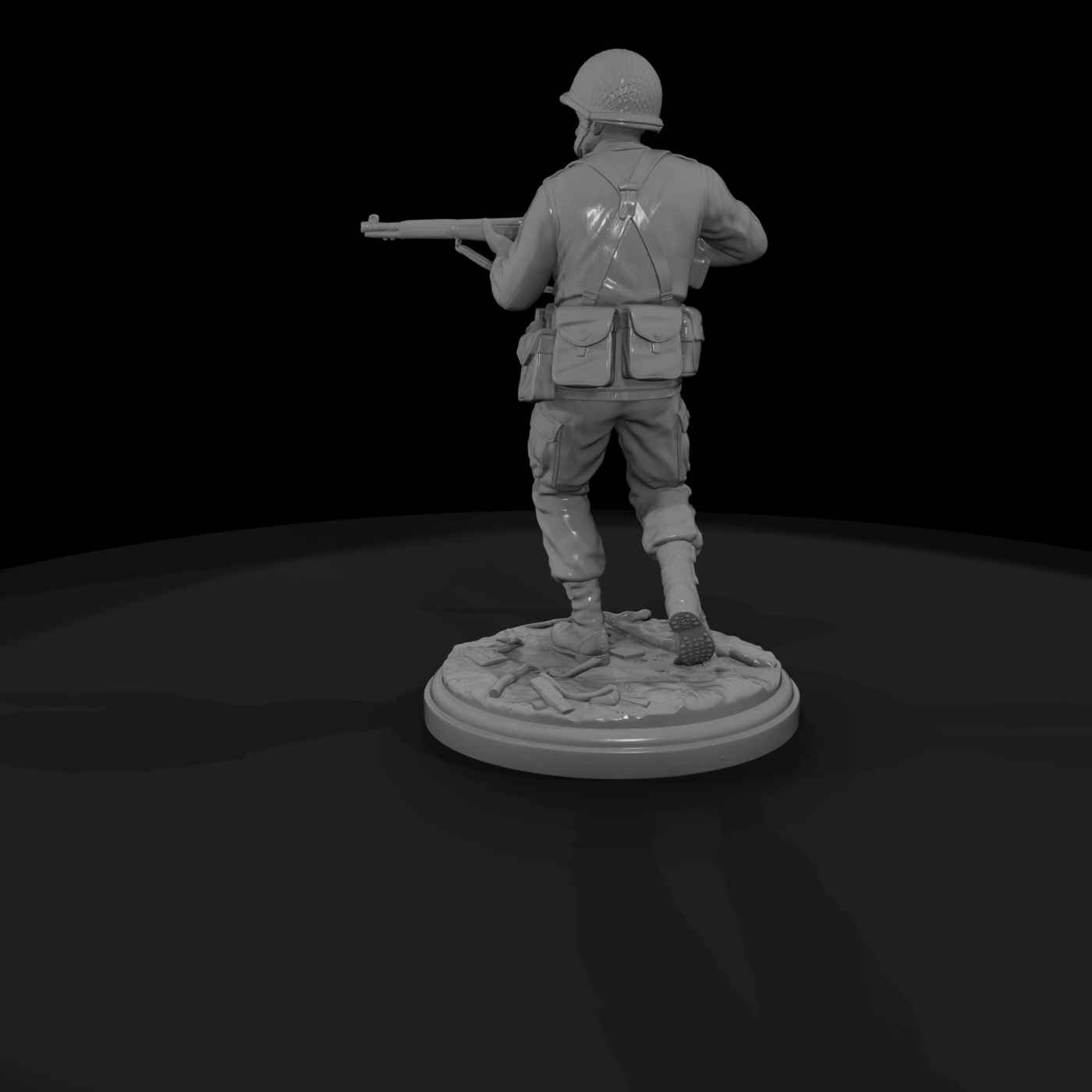 Ww2H 045 United States 93Rd Infantry Rifleman