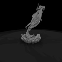 stylized_fantasy_female_archer_3d_statue_lbd1mjj3 — thumbnail 5