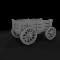 horse-drawn-farm-wagon-with-draft-horse-diorama-miniature-661406 — thumbnail 6