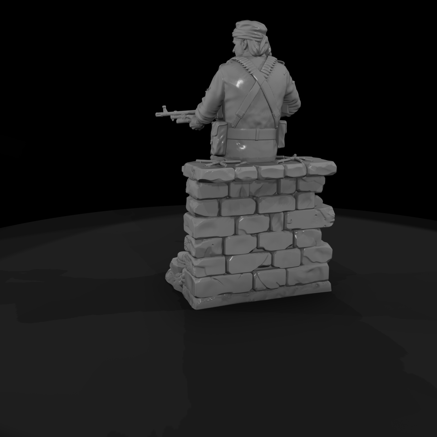 Crm 051 Insurgent Fighter Machine Gunner