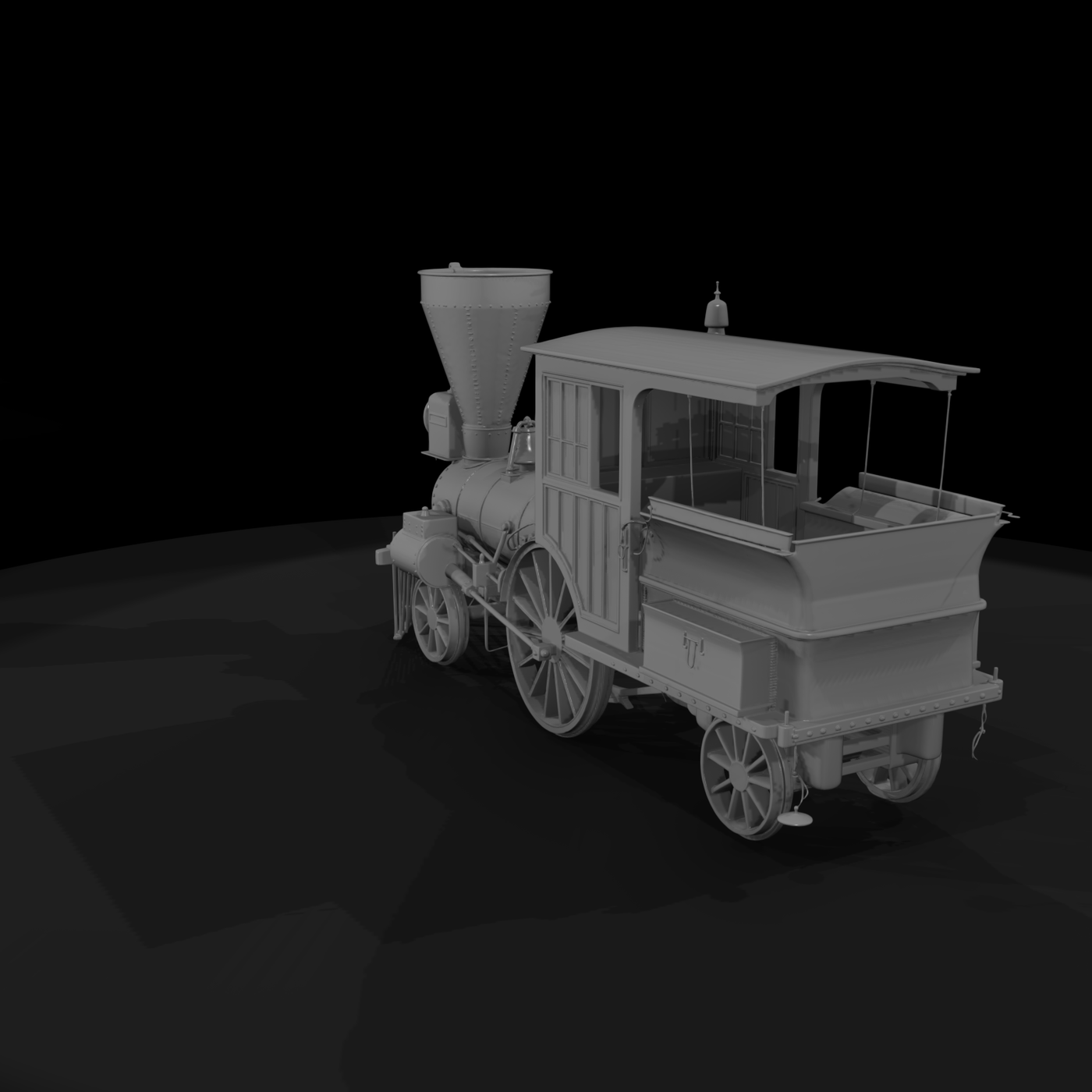 Historic Steam Locomotive for Railway Layouts