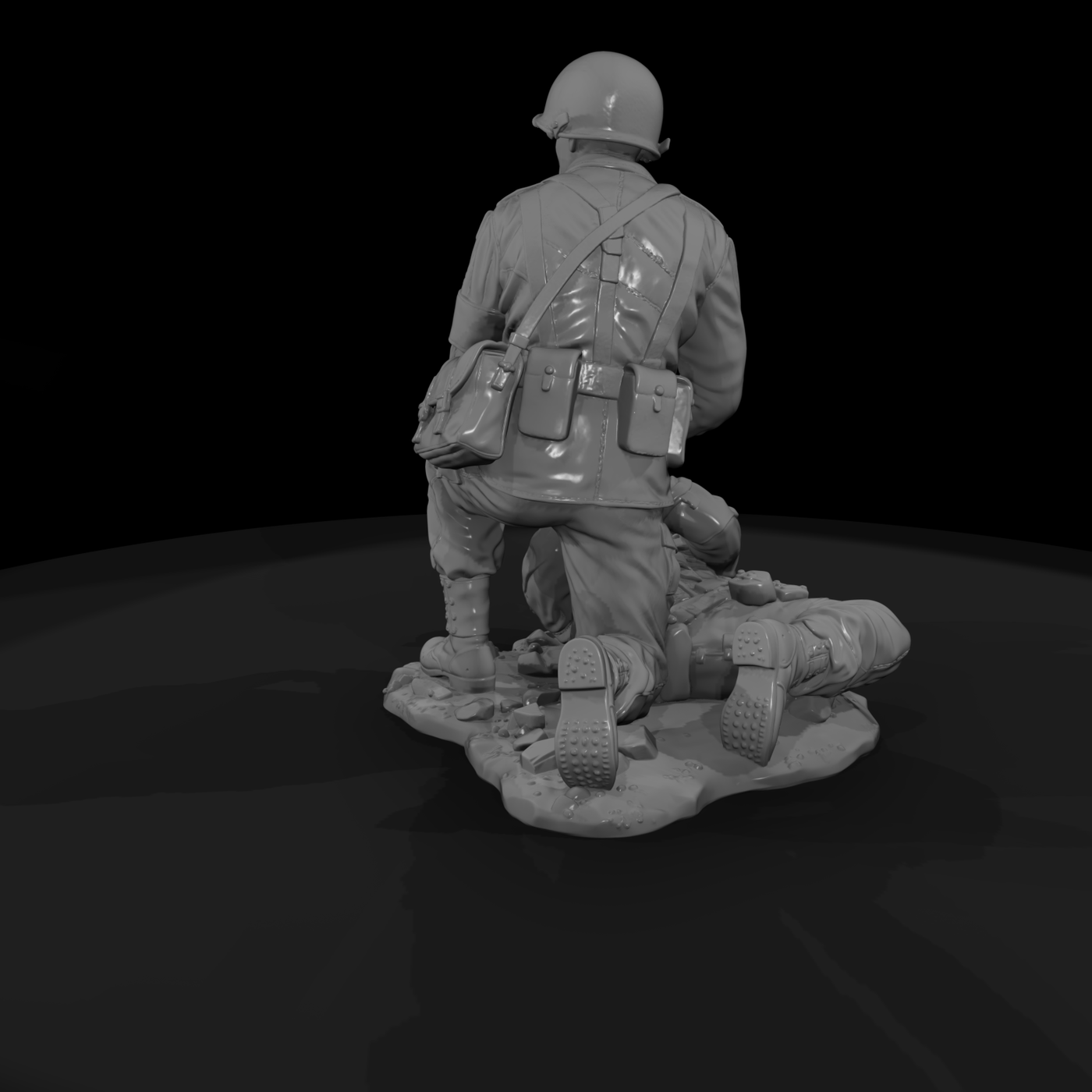 Ww2H 015 United States Army Combat Medic