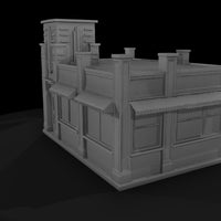 art-deco-storefront-3d-model — thumbnail 7