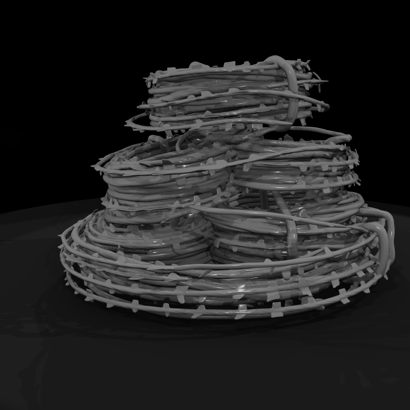 Mil 278 Modern Desert Razor Wire Rolls