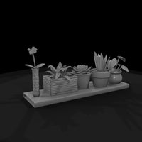 stylized-indoor-potted-plant-shelf-miniature-3d-printable-set-618782 — thumbnail 6