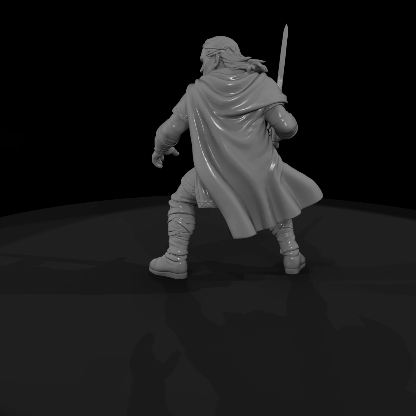 Myth 0408 Mythology Diarmuid Miniature Figure