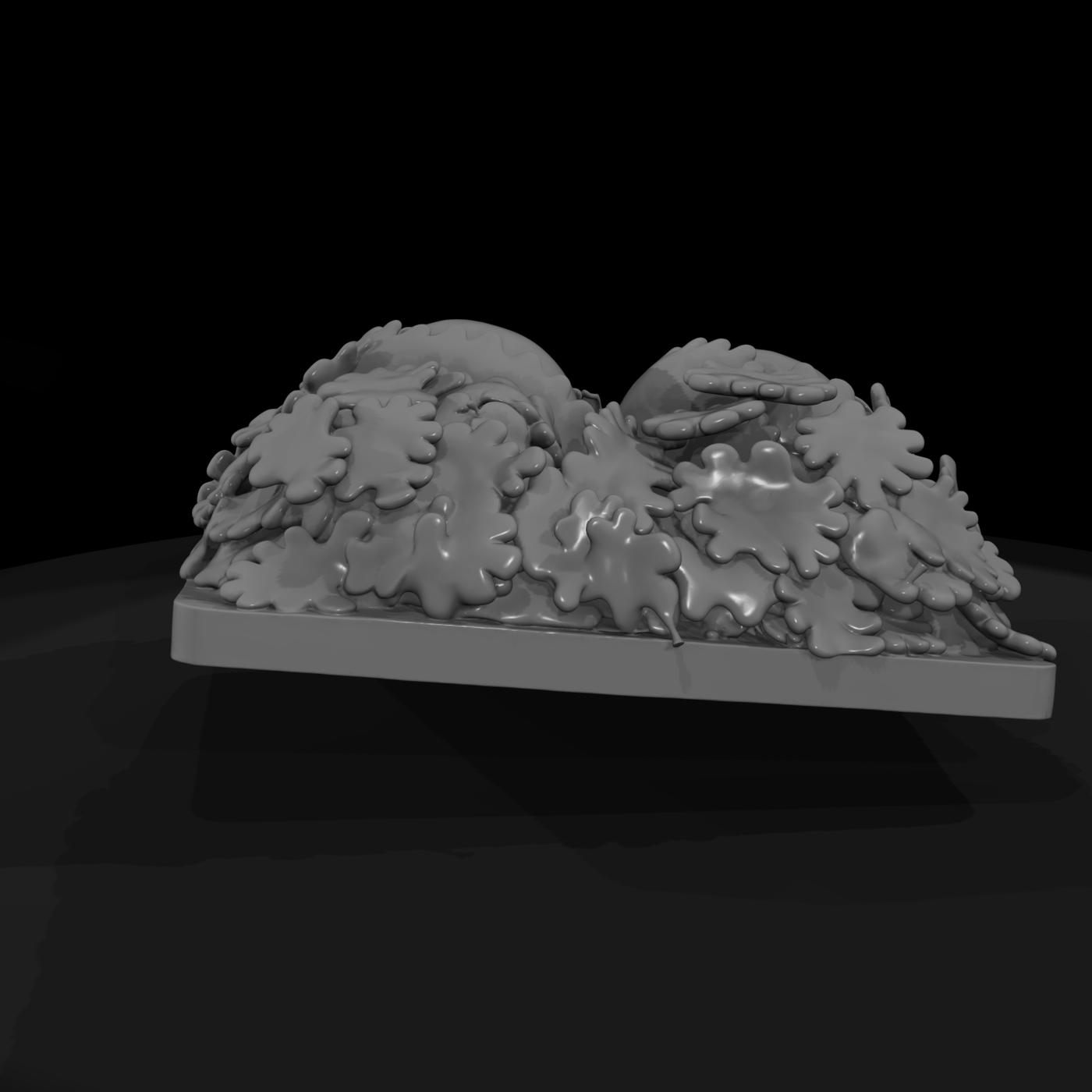 Sculpted Bird Nest With Eggs 3D Asset Aypzu1Dy