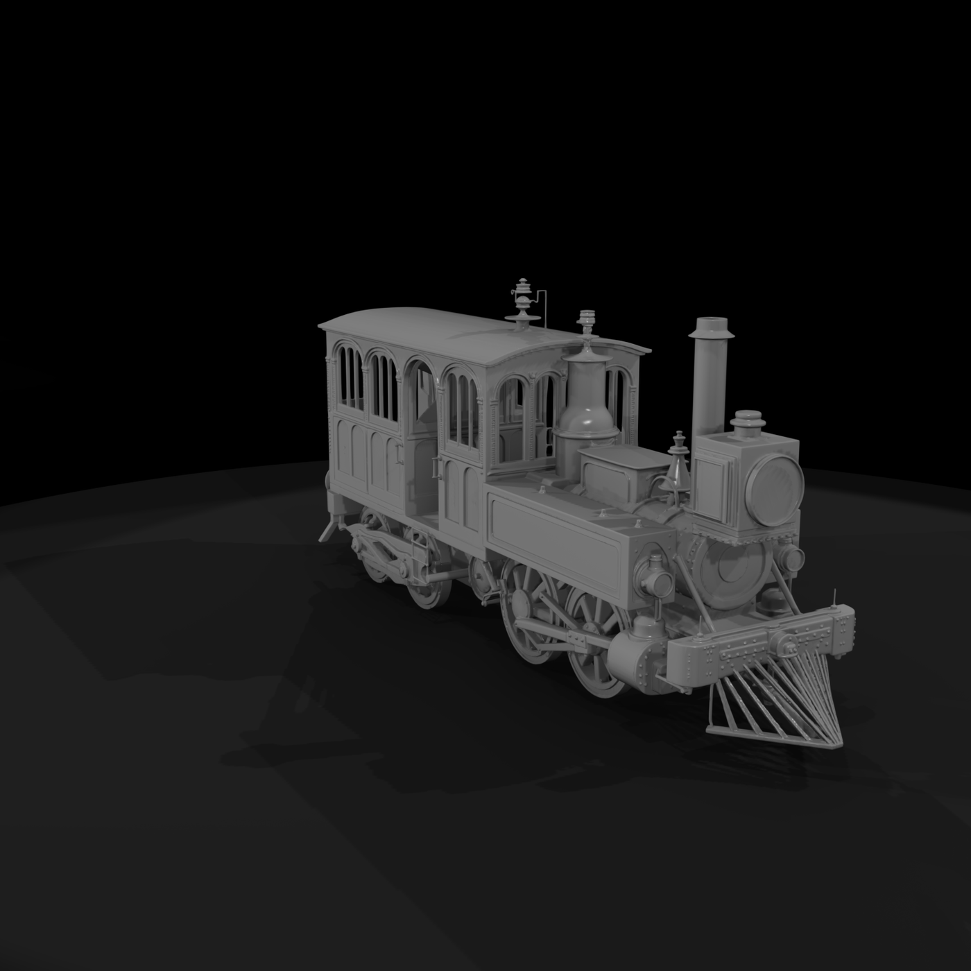 Vintage Steam Locomotive