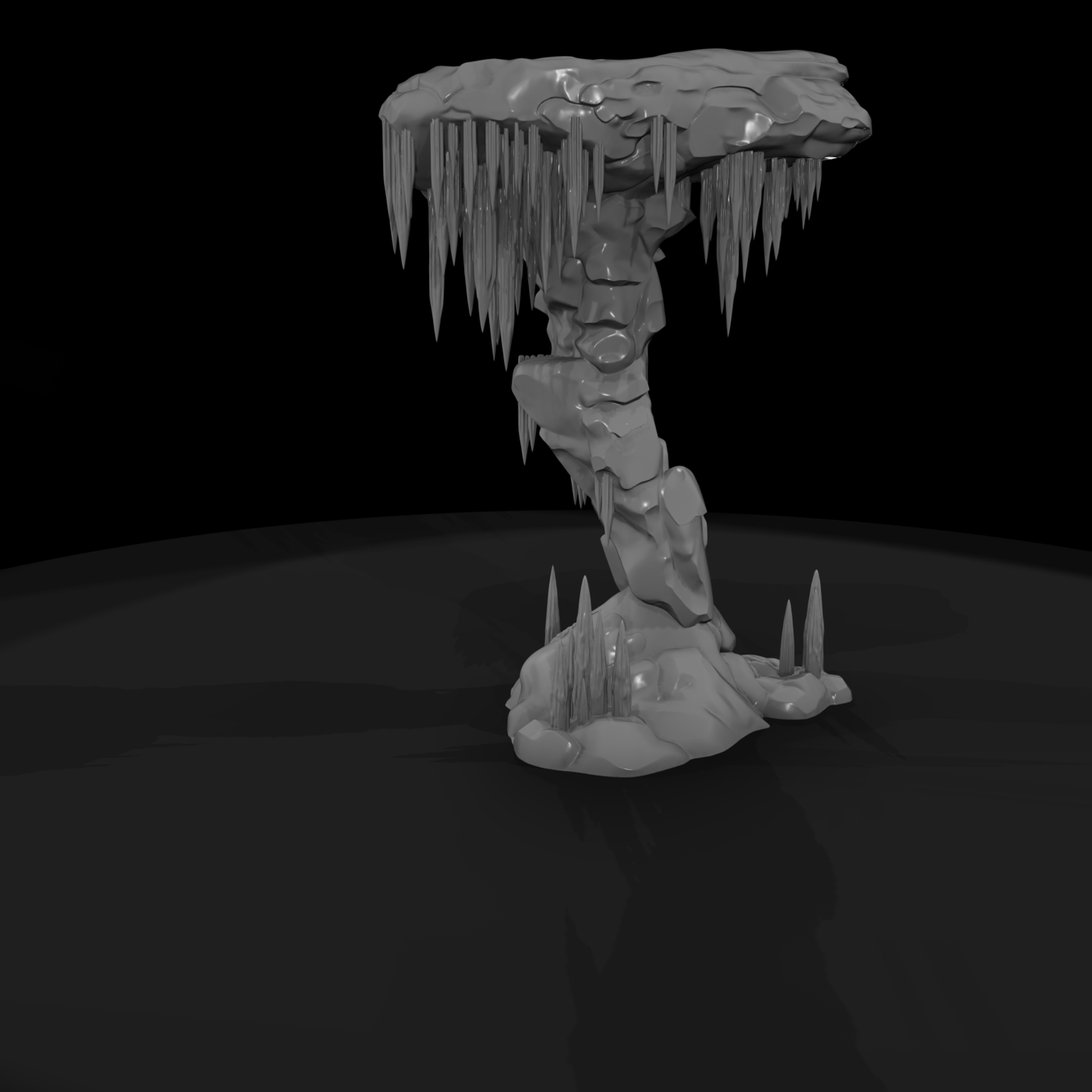 Stalactite Pillar — Cave Terrain Centerpiece ( Compatible)