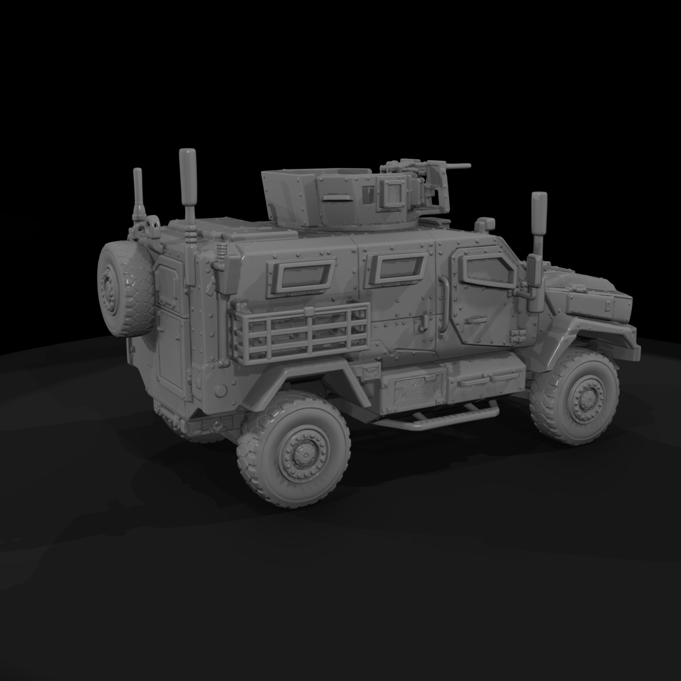 Mil 269 Modern Desert Mrap Vehicle Prop