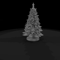 Decorated Christmas Tree with Snowman — thumbnail 6