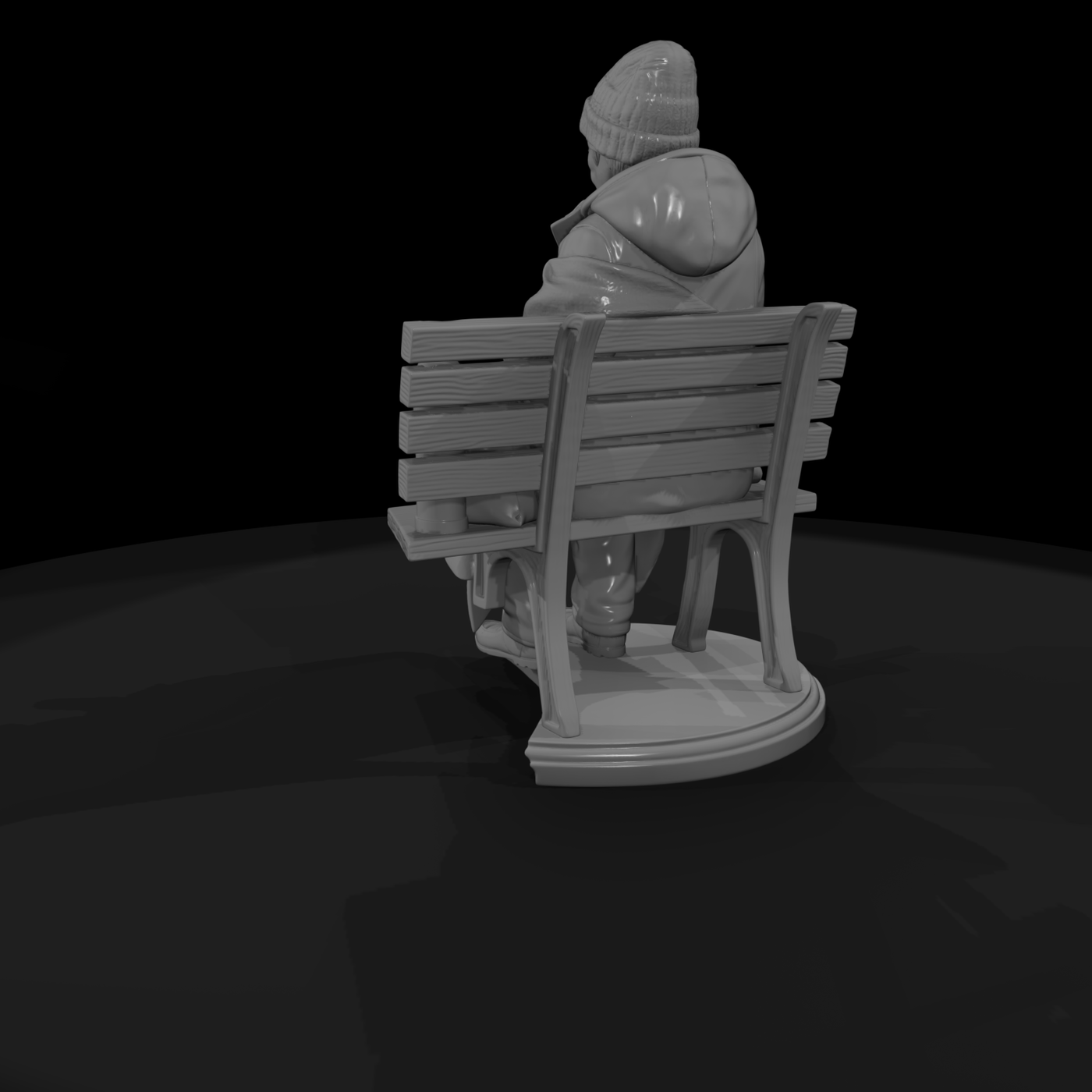 Vag 059 Modern Bundled Bench Sitter