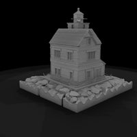 stylized_coastal_lighthouse_3d_model — thumbnail 5