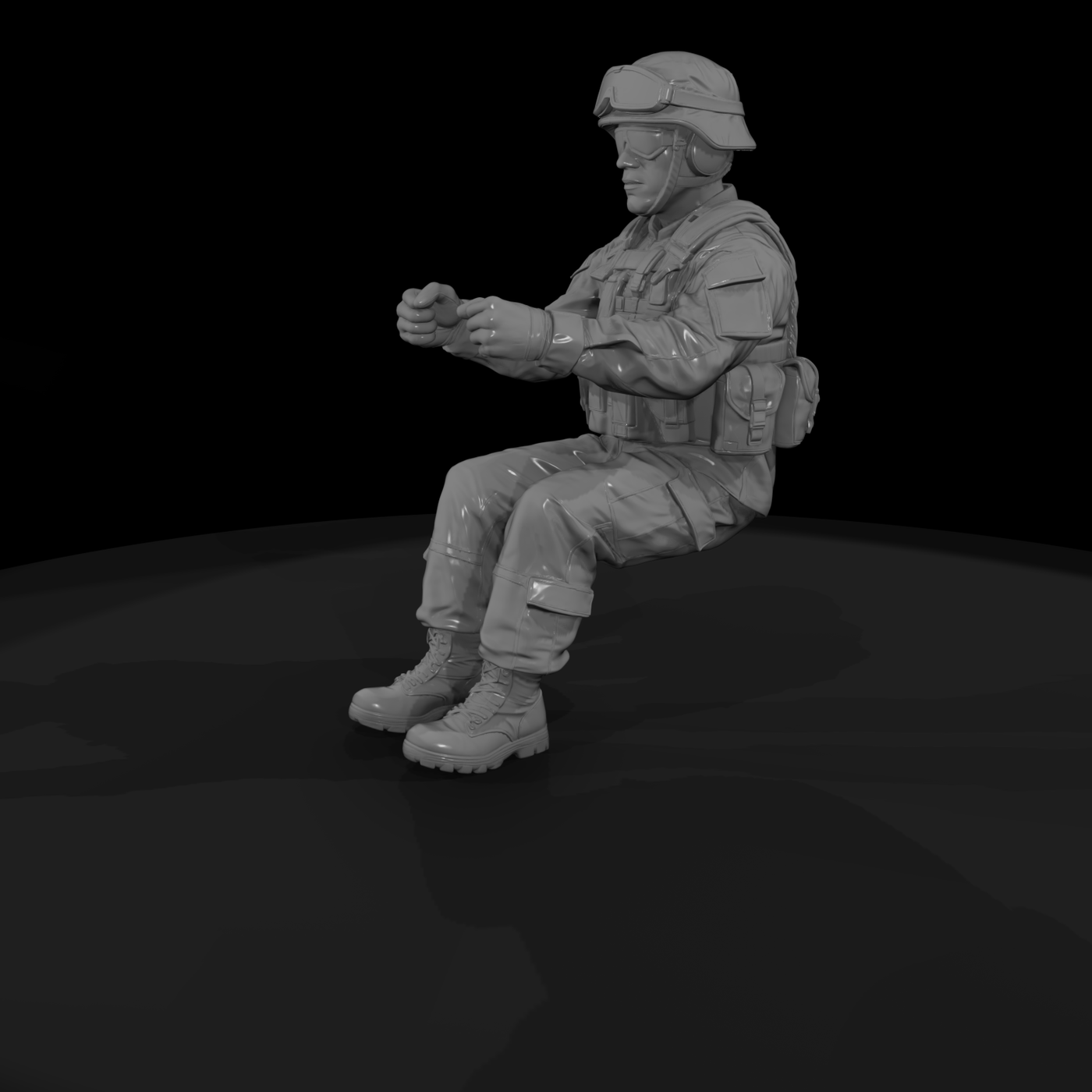 Mod Army 009 Modern U S Army Truck Driver Figure