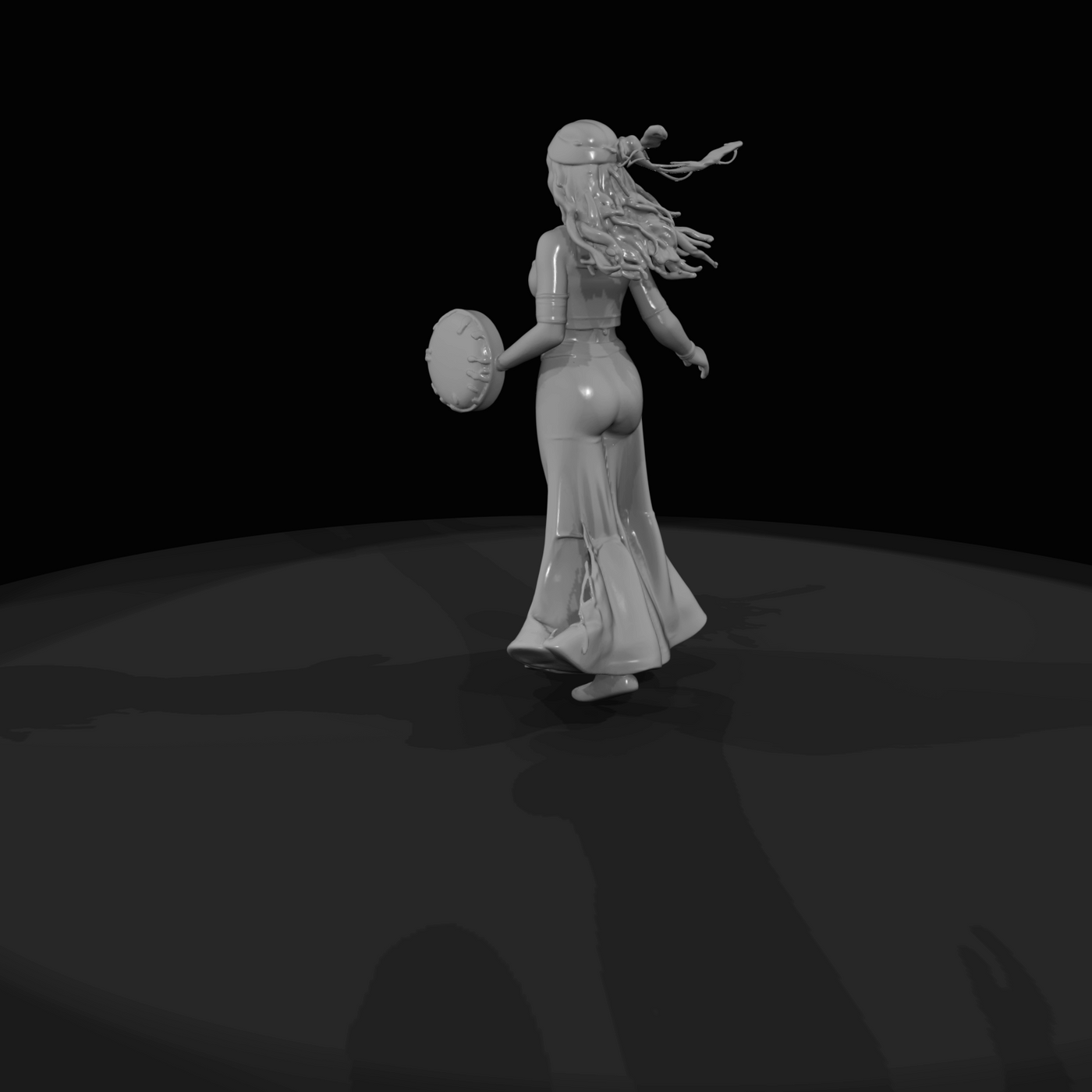 Bohemian Tambourine Dancer