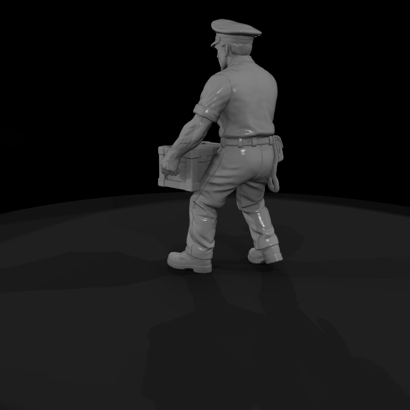 Mod Navy 029 Modern U S Navy Deck Sailor Figure