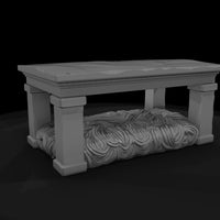 neoclassical-stone-garden-bench-diorama-scenery-bench-833676 — thumbnail 6