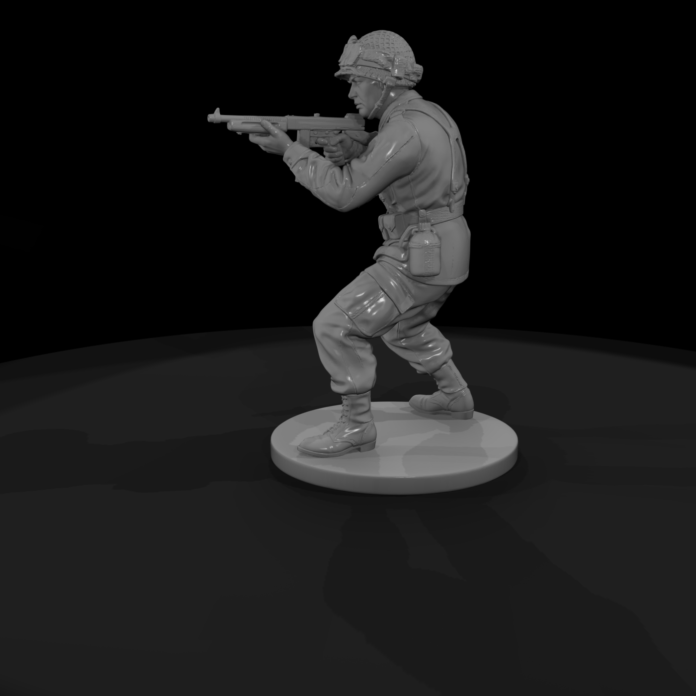 Ww2H 021 United States Paratrooper 101St Airborne