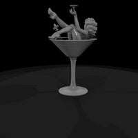 pin-up-cocktail-girl-in-martini-glass-2d0340 — thumbnail 6