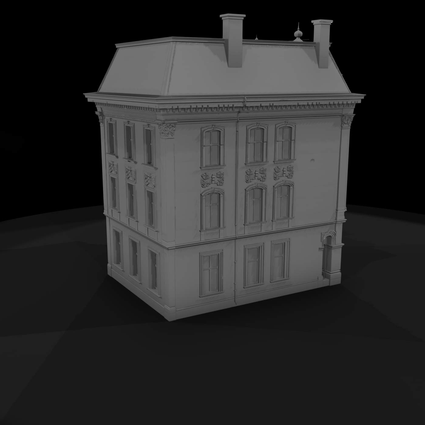 Ornate Neoclassical Townhouse