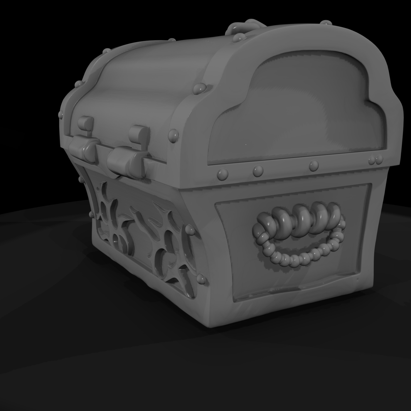 Cursed Skull Treasure Chest