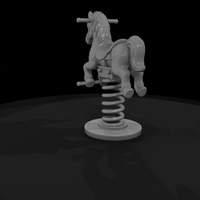 Playground Spring Rocker Horse — thumbnail 6