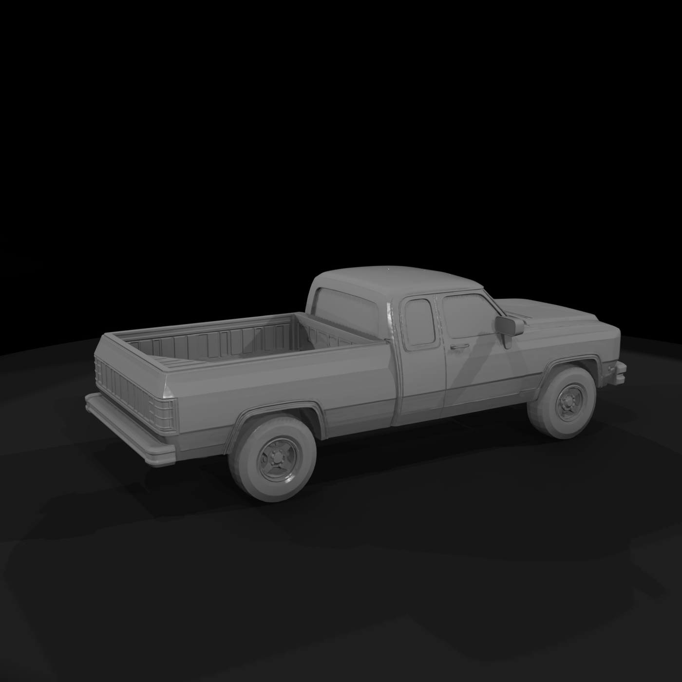 Classic Dodge Ram pickup truck