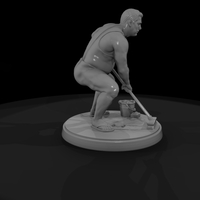 Man Mopping the Floor with Bucket — thumbnail 6