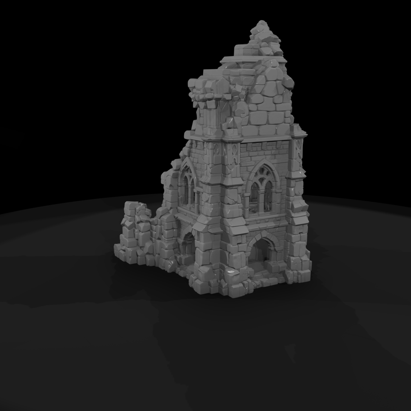 Hitem2 Ruined Church Tower