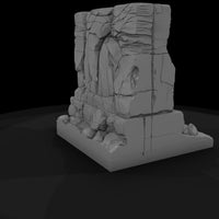 stylized-cracked-rock-cliff-terrain-base-007762 — thumbnail 6