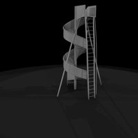 minimalist_3d_spiral_playground_slide — thumbnail 5