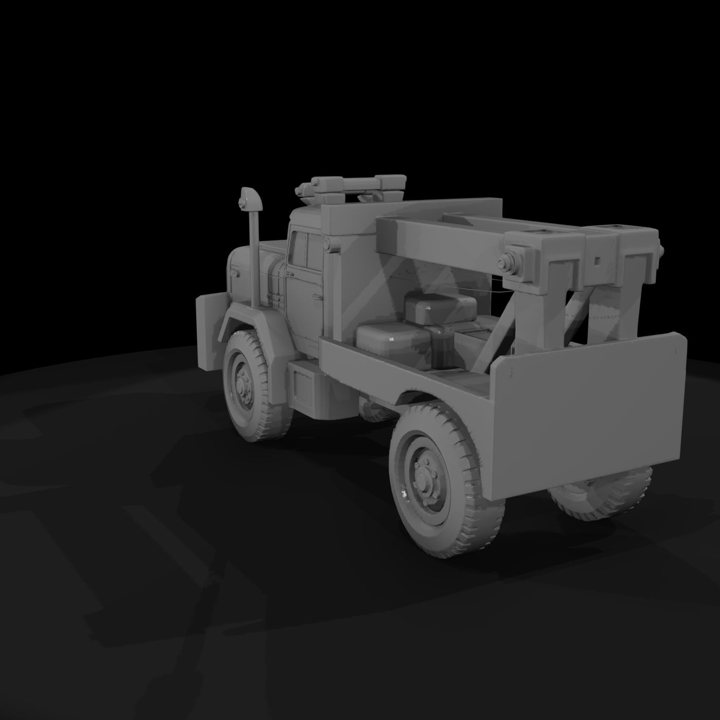 orange-utility-truck