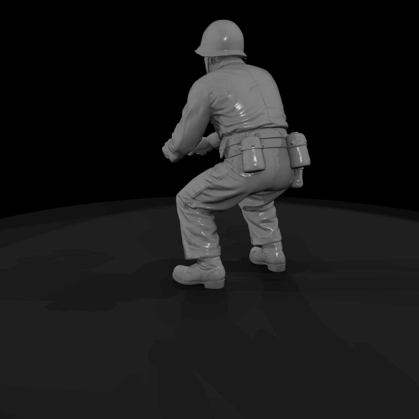 Ww2 Usmc 021 Wwii U S Marine Corps Mortar Crewman
