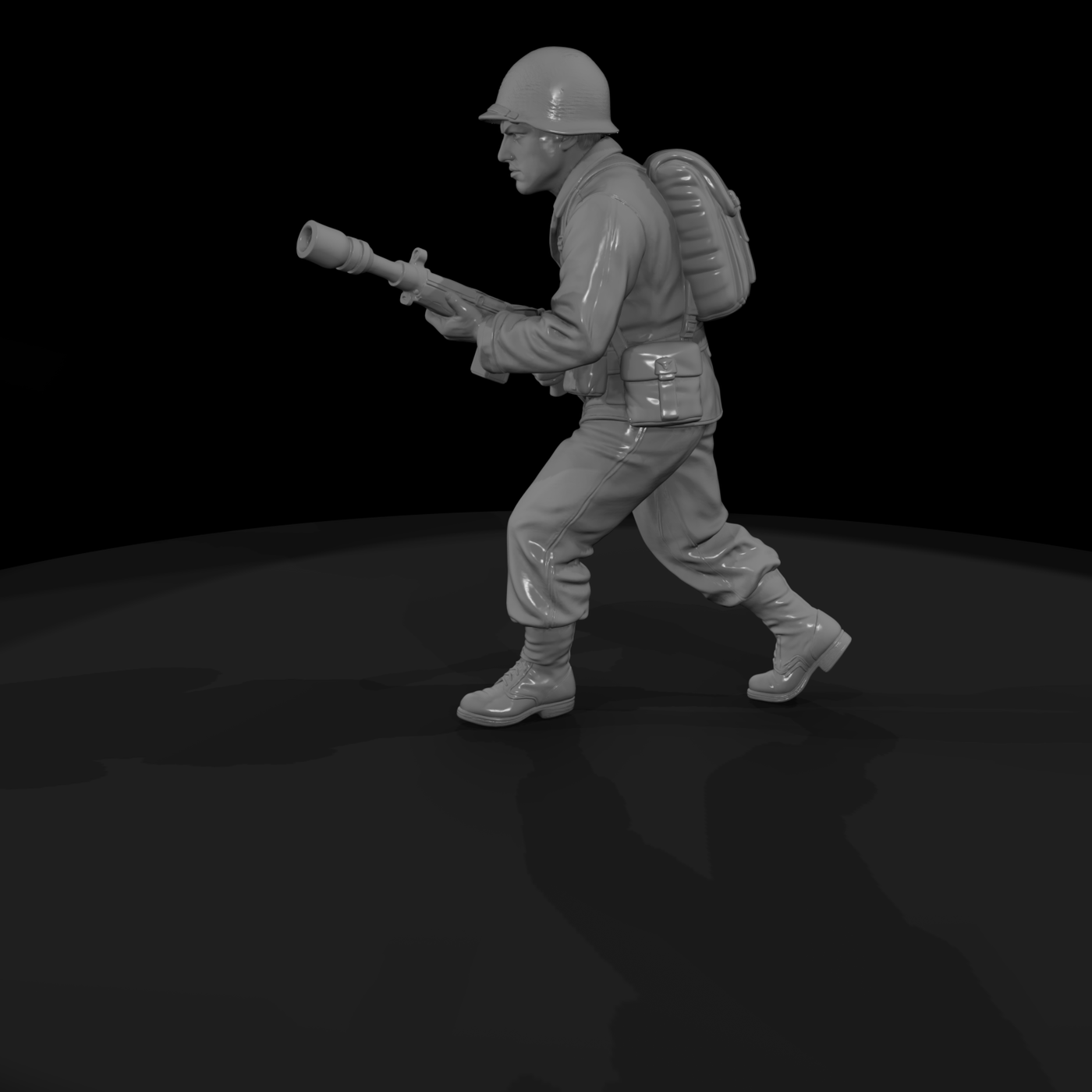 Ww2 Army 003 Wwii U S Army Grenadier Figure