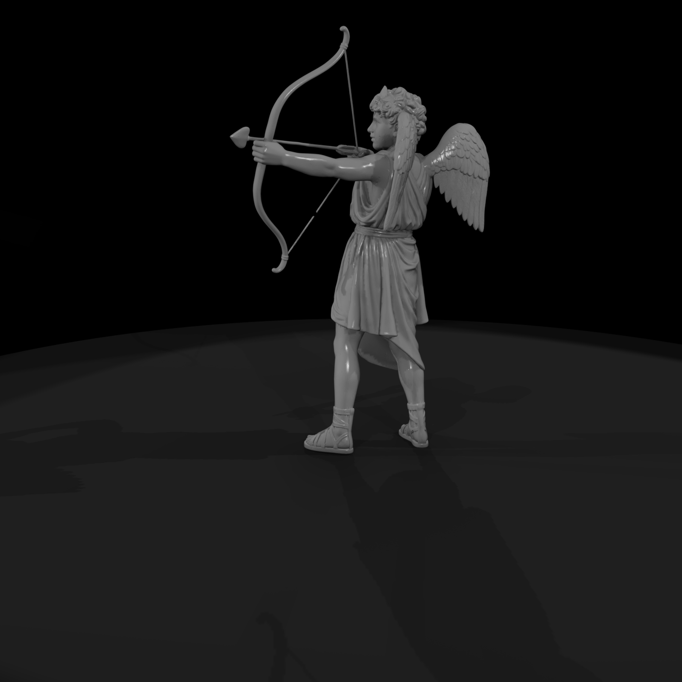 Cupid Drawing His Bow